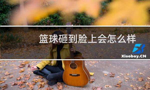 篮球砸到脸上会怎么样图片