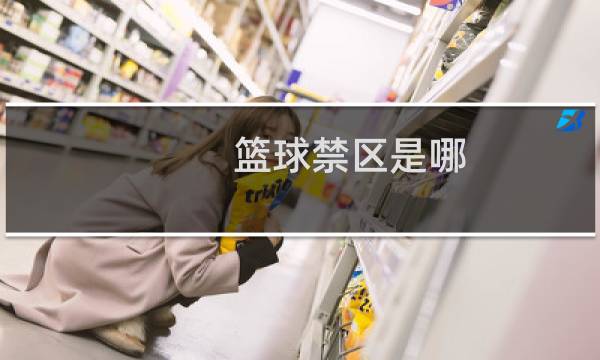 篮球禁区是哪图片