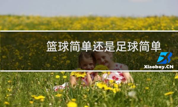 篮球简单还是足球简单图片