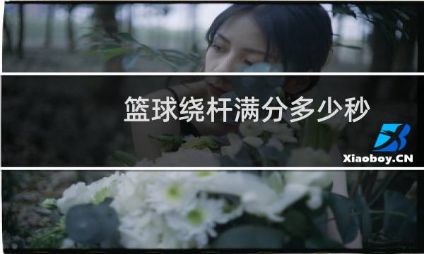 篮球绕杆满分多少秒图片