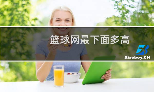 篮球网最下面多高图片