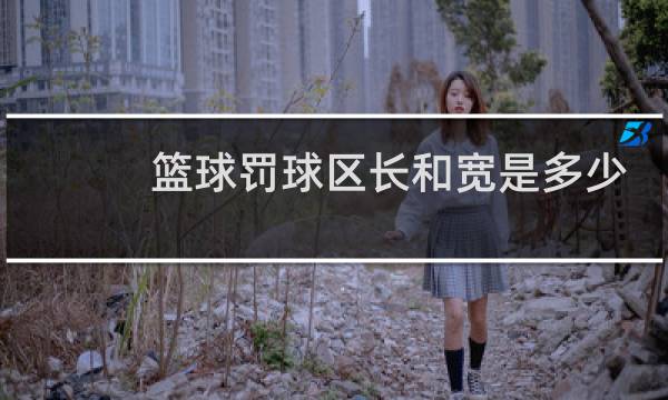 篮球罚球区长和宽是多少图片