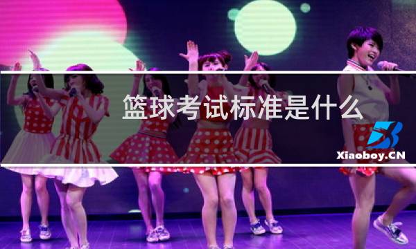 篮球考试标准是什么图片