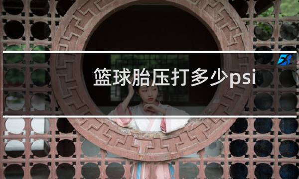 篮球胎压打多少psi图片