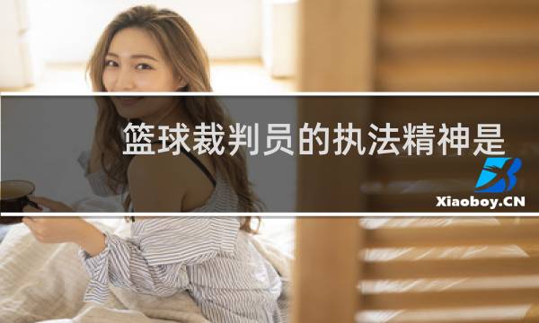 篮球裁判员的执法精神是什么图片