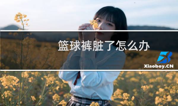 篮球裤脏了怎么办图片