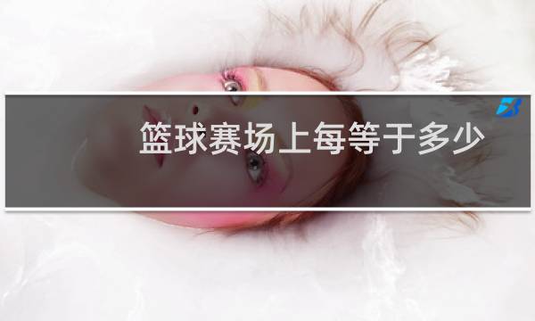 篮球赛场上每等于多少图片
