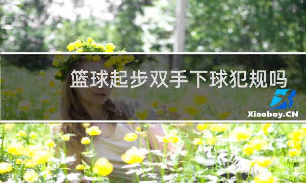 篮球起步双手下球犯规吗图片