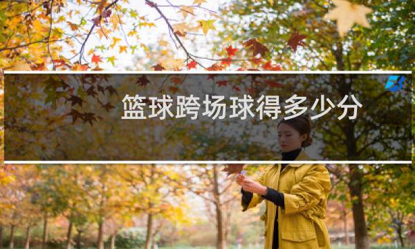 篮球跨场球得多少分图片