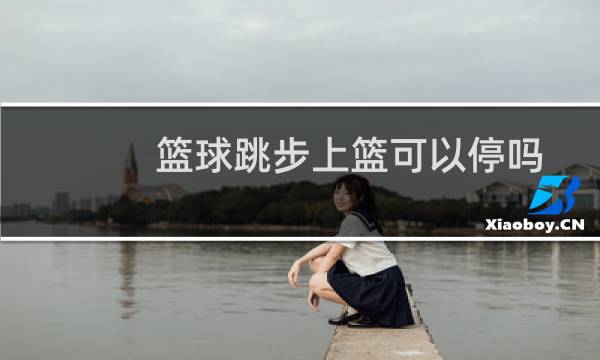 篮球跳步上篮可以停吗图片