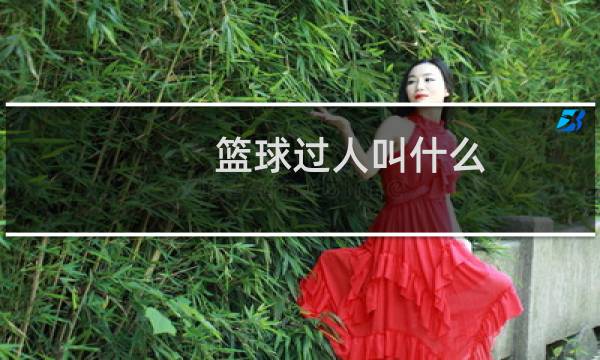 篮球过人叫什么图片