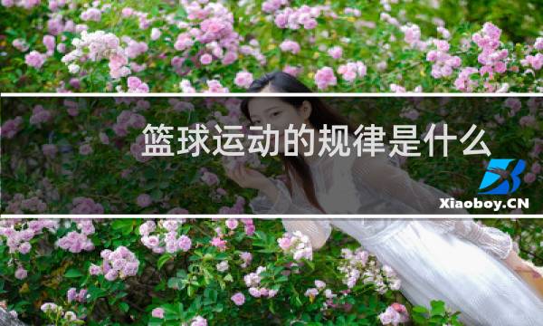 篮球运动的规律是什么图片