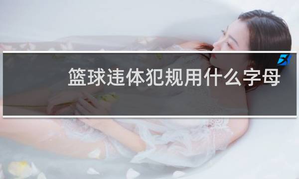 篮球违体犯规用什么字母记录图片