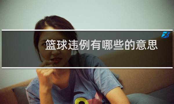篮球违例有哪些的意思图片