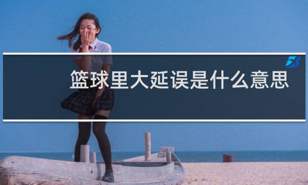 篮球里大延误是什么意思图片