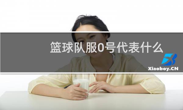 篮球队服0号代表什么图片