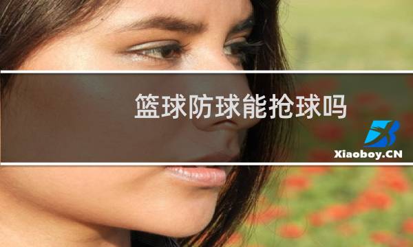 篮球防球能抢球吗图片