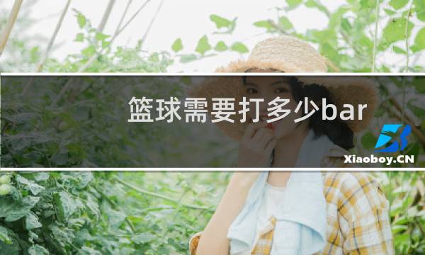 篮球需要打多少bar图片