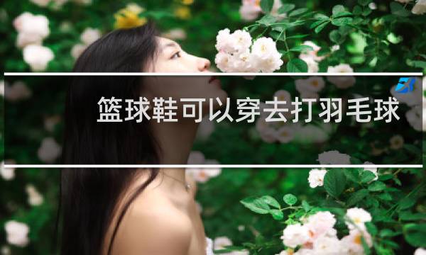 篮球鞋可以穿去打羽毛球吗图片