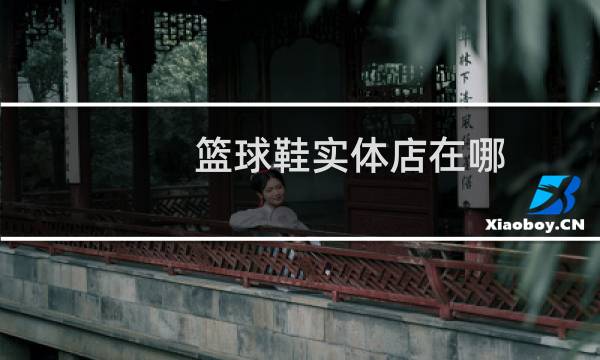 篮球鞋实体店在哪图片