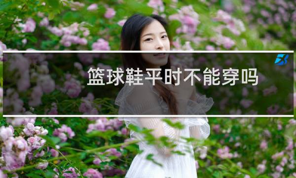 篮球鞋平时不能穿吗图片
