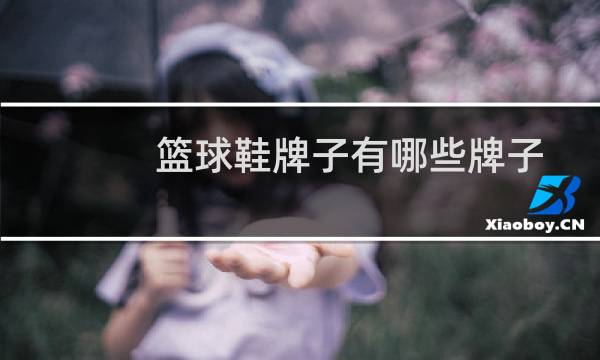 篮球鞋牌子有哪些牌子图片
