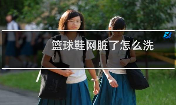篮球鞋网脏了怎么洗图片