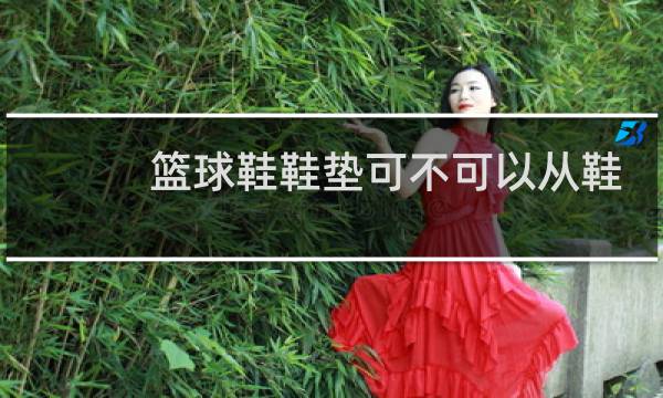 篮球鞋鞋垫可不可以从鞋里拿出来图片