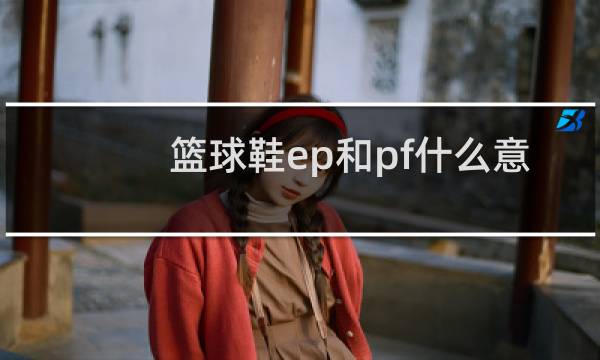 篮球鞋ep和pf什么意思图片