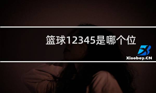 篮球12345是哪个位置图片