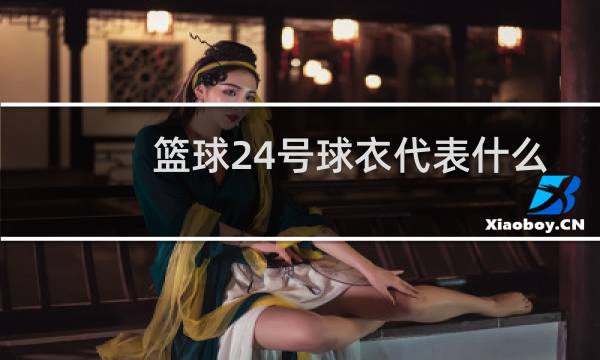 篮球24号球衣代表什么图片