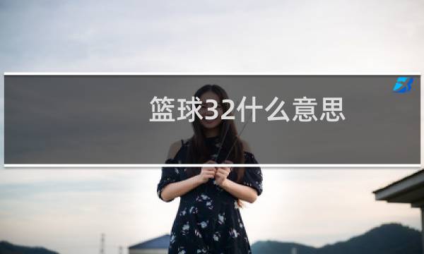 篮球32什么意思图片