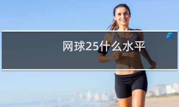 网球25什么水平图片
