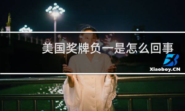 美国奖牌负一是怎么回事图片