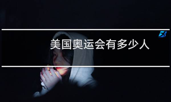 美国奥运会有多少人图片