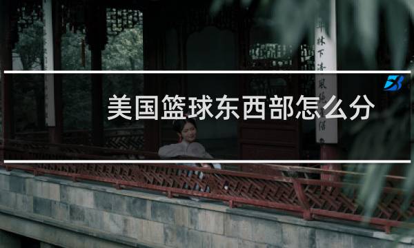 美国篮球东西部怎么分图片