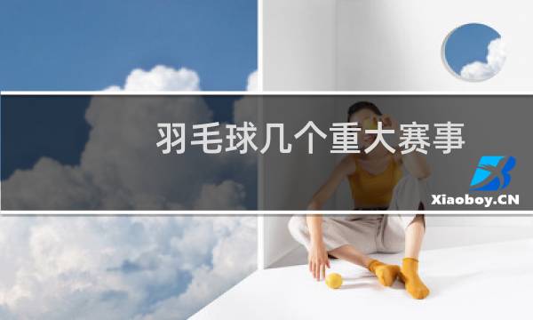 羽毛球几个重大赛事图片