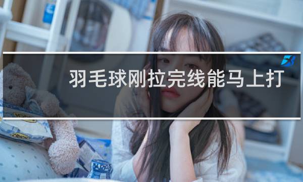 羽毛球刚拉完线能马上打吗图片