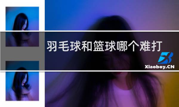 羽毛球和篮球哪个难打图片