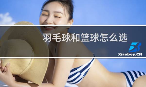 羽毛球和篮球怎么选图片