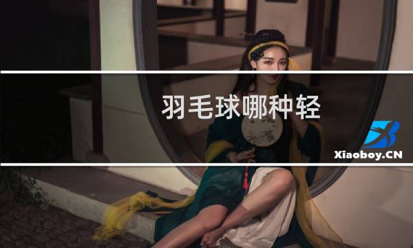 羽毛球哪种轻图片