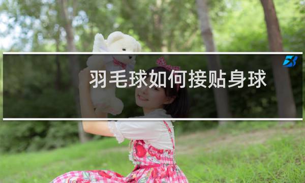 羽毛球如何接贴身球图片