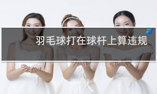 羽毛球打在球杆上算违规吗图片