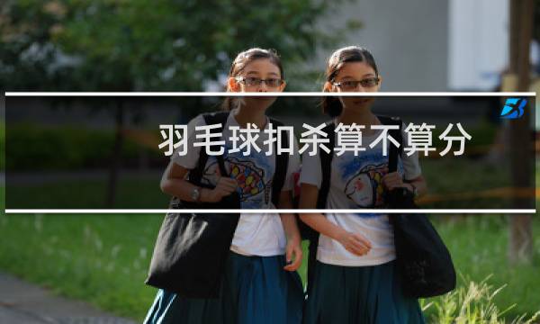 羽毛球扣杀算不算分图片