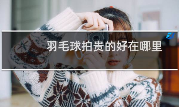 羽毛球拍贵的好在哪里图片