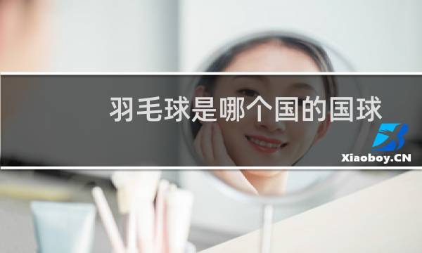 羽毛球是哪个国的国球图片