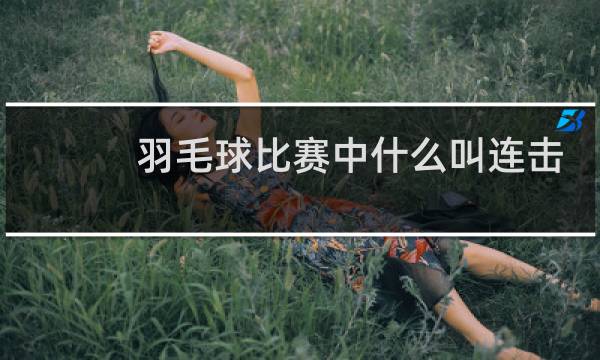 羽毛球比赛中什么叫连击图片