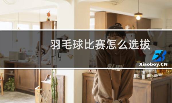 羽毛球比赛怎么选拔图片