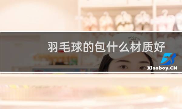 羽毛球的包什么材质好图片
