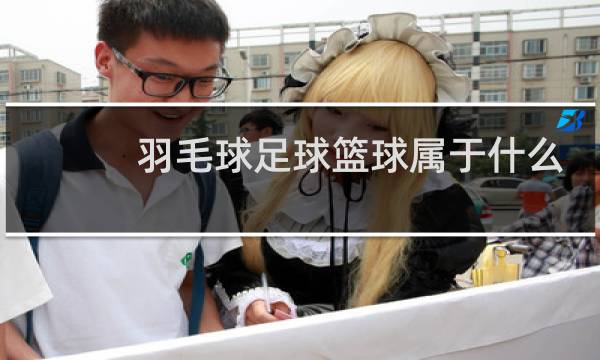 羽毛球足球篮球属于什么类图片